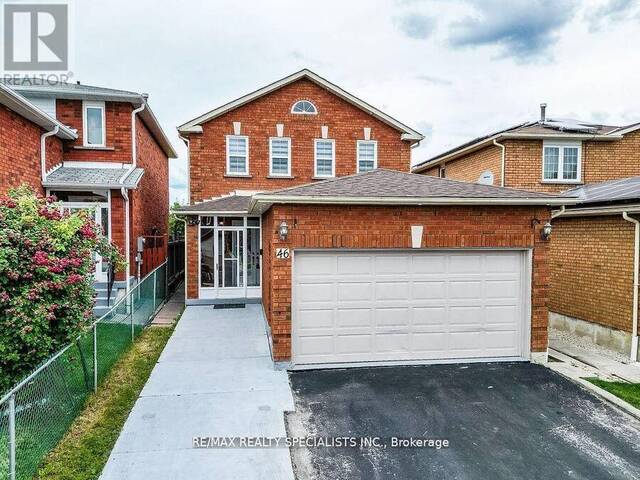 46 KINGKNOLL DRIVE Brampton Ontario