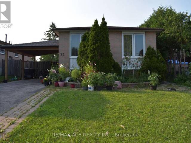 71 WINSTANLY CRESCENT Toronto Ontario