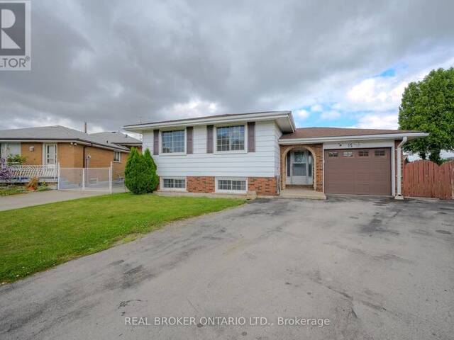 15 ILFORD COURT Hamilton Ontario