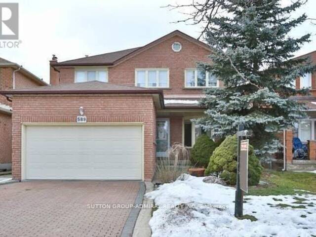 589 BELVIEW AVENUE Vaughan  Ontario