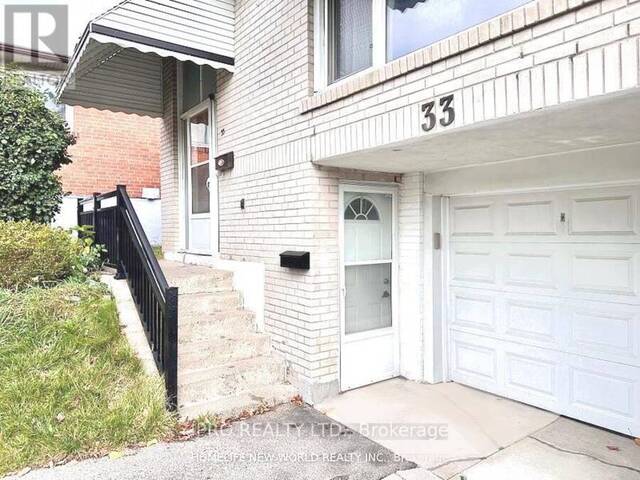 LOWER - 33 YATESBURY ROAD Toronto Ontario