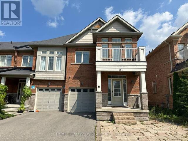 141 WINDROW STREET Richmond Hill  Ontario