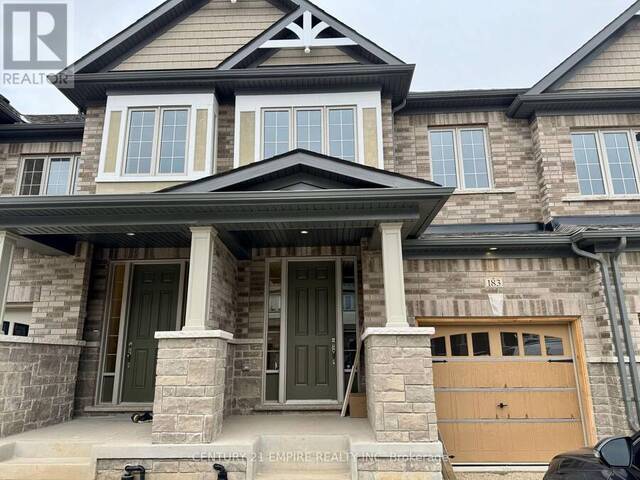 183 BROADACRE DRIVE Kitchener Ontario