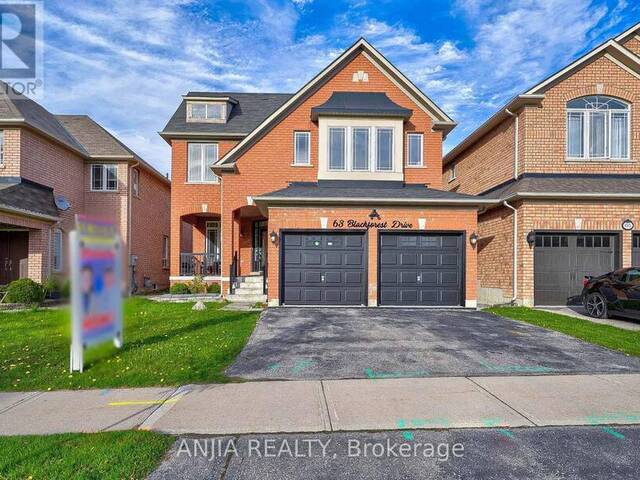 63 BLACKFOREST DRIVE Richmond Hill Ontario