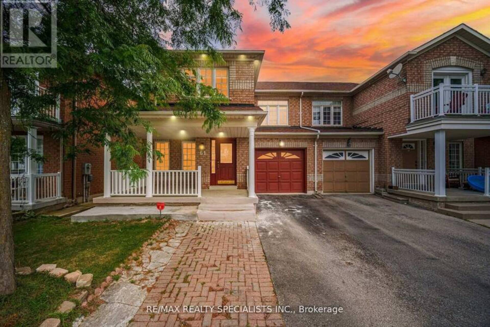 61 SEASIDE CIRCLE Brampton