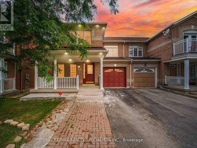 61 SEASIDE CIRCLE Brampton Ontario