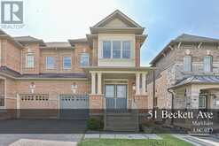 51 BECKETT AVENUE Markham 