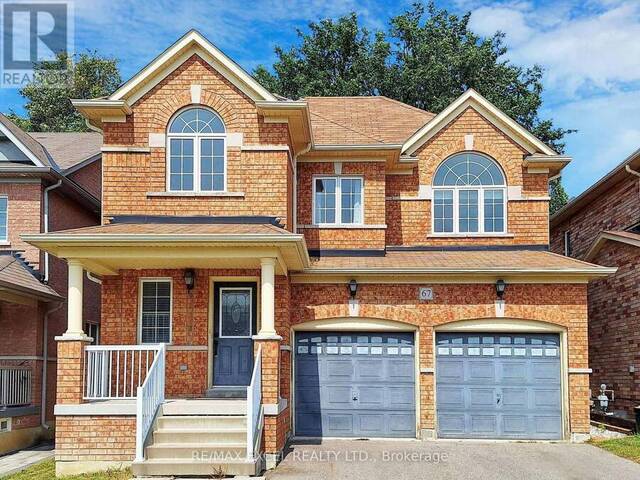 67 DUFFIN DRIVE Whitchurch-Stouffville  Ontario