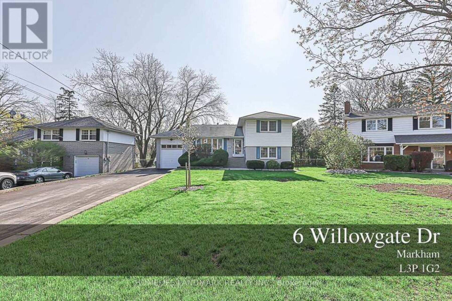 6 WILLOWGATE DRIVE Markham 