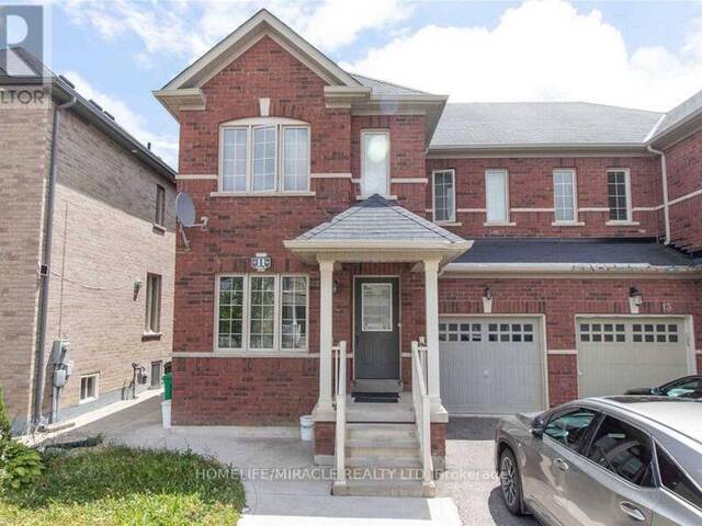 BSMT - 11 VALERIAN STREET Brampton  Ontario