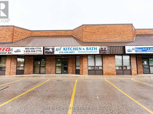 12 - 8550 TORBRAM ROAD Brampton Ontario