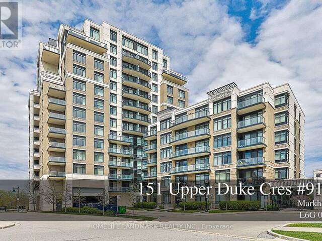 910 - 151 UPPER DUKE CRESCENT Markham  Ontario