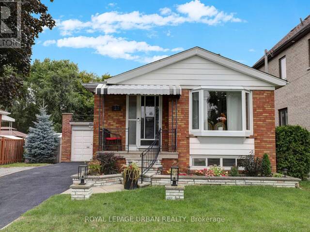 21 WHITE ABBEY PARK Toronto Ontario