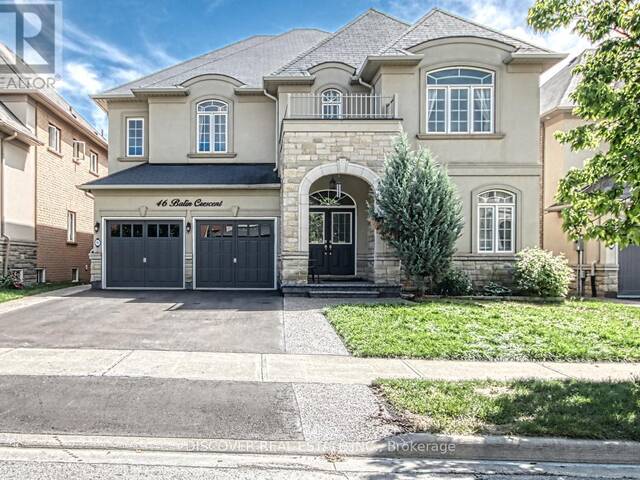 46 BALIN CRESCENT Brampton Ontario