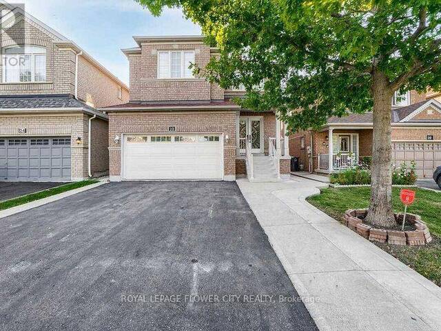 22 SWEET CLOVER CRESCENT Brampton  Ontario