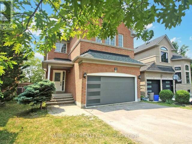 3 QUETICO DRIVE Richmond Hill  Ontario