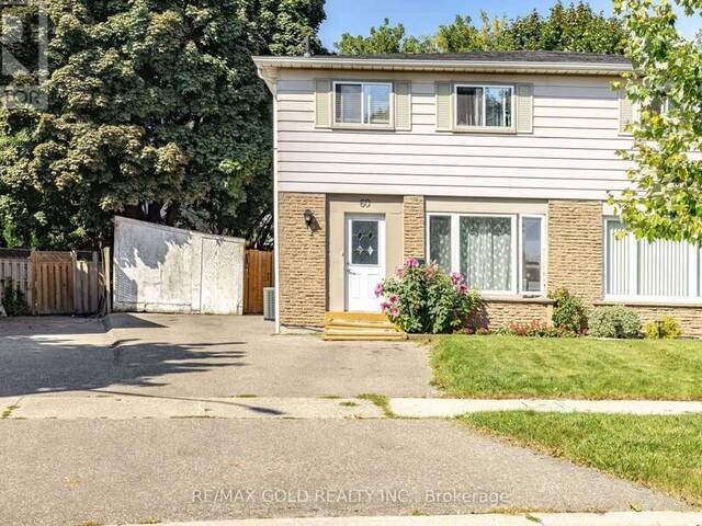 60 CHIPWOOD CRESCENT Brampton Ontario