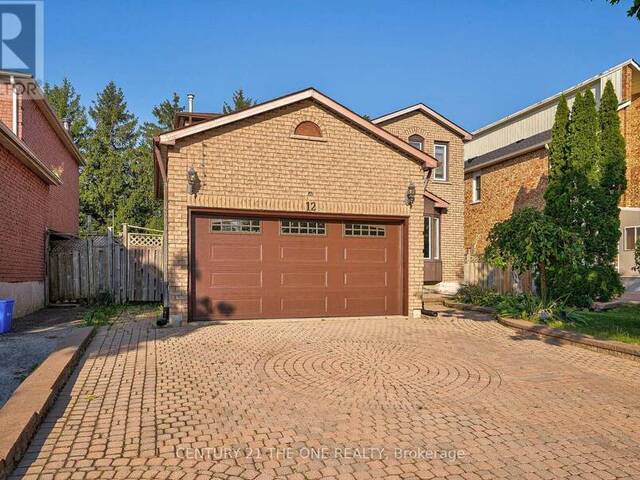 12 FEATHERSTONE AVENUE Markham  Ontario