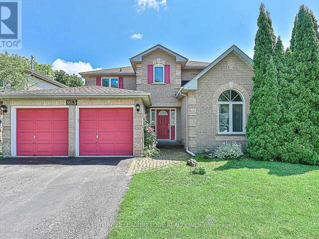 933 RIDGE VALLEY DRIVE Oshawa Ontario