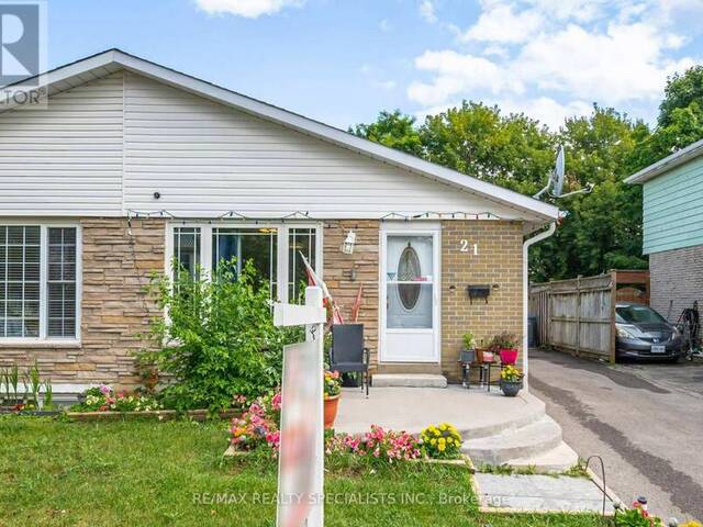 21 CRAWFORD DRIVE Brampton  Ontario