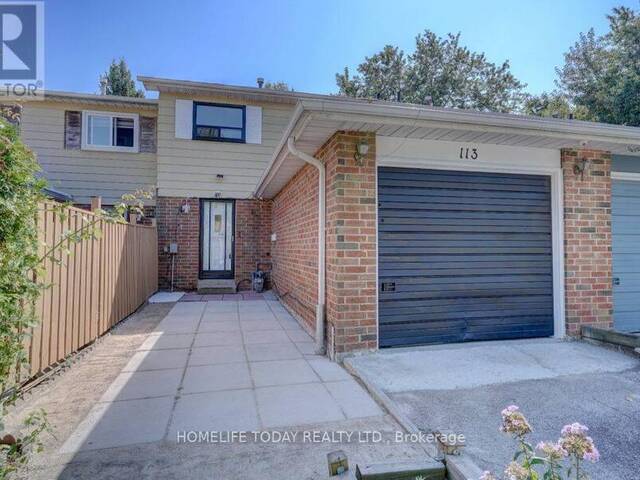 113 QUANTRELL TRAIL Toronto Ontario