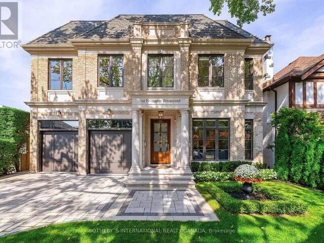 22 HILLHURST BOULEVARD Toronto Ontario