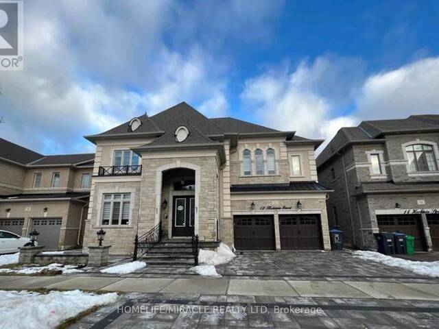 12 HERTONIA STREET Brampton Ontario