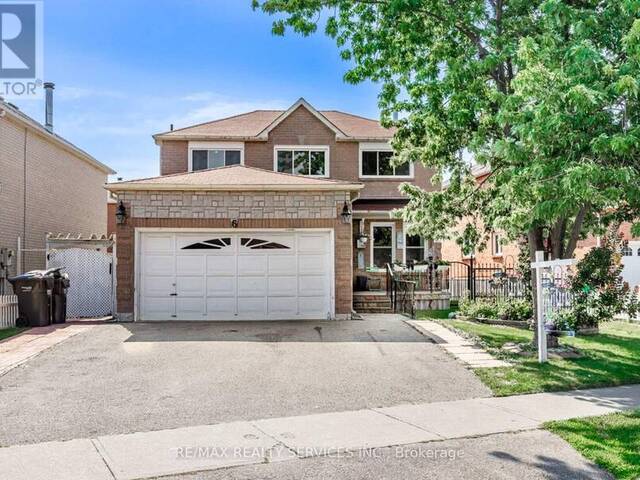 6 SONGSPARROW DRIVE Brampton  Ontario