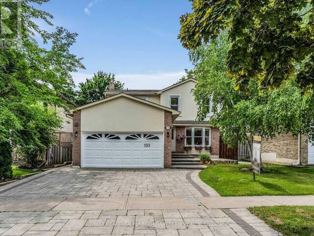 133 HUNTINGTON PARK DRIVE Markham  Ontario