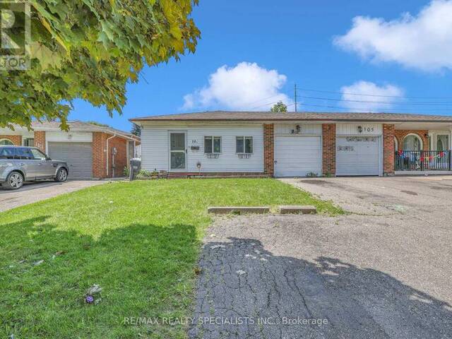 MAIN - 103 MANITOU CRESCENT Brampton  Ontario