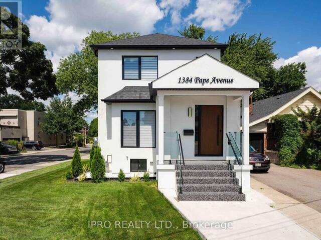 1384 PAPE AVENUE Toronto Ontario