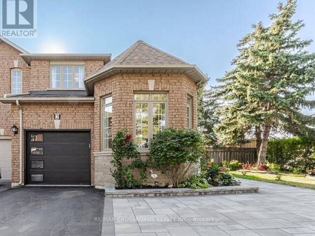 2 WEDGEWOOD PLACE Vaughan  Ontario