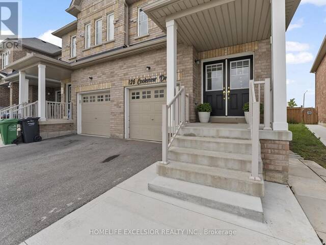 126 COOKVIEW DRIVE Brampton Ontario