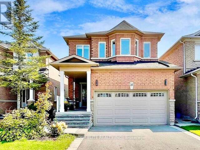 27 DEERWOOD CRESCENT Richmond Hill  Ontario