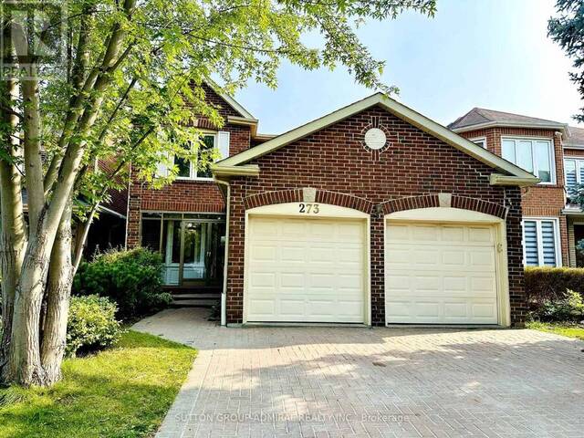 273 SPRING GATE BOULEVARD Vaughan  Ontario