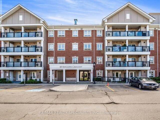 206 - 60 BAYCLIFFE CRESCENT Brampton  Ontario