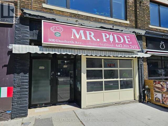 802 DANFORTH AVENUE Toronto Ontario