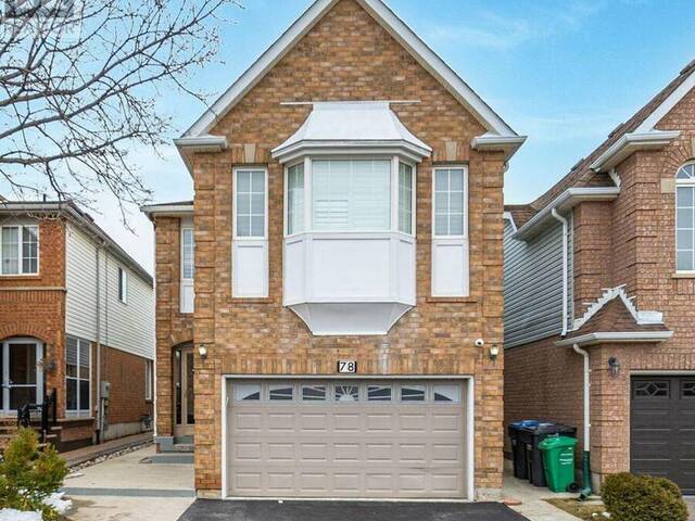 78 LARKSPUR ROAD Brampton  Ontario