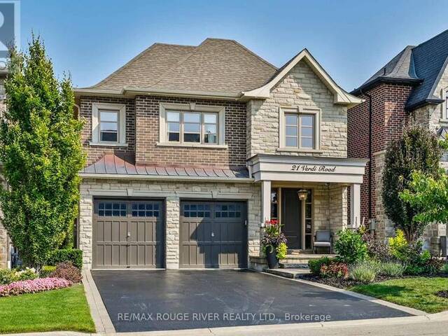 21 VERDI ROAD Richmond Hill Ontario