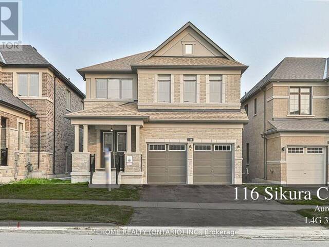 116 SIKURA CIRCLE Aurora Ontario