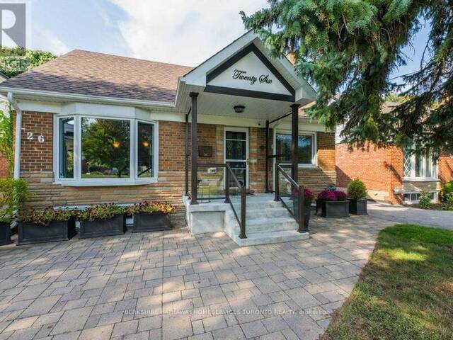 26 HOPECREST CRESCENT Toronto Ontario