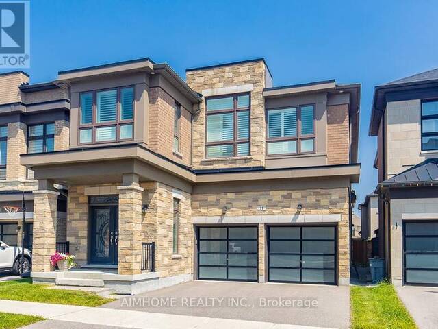 11 ELDER STREET Richmond Hill Ontario