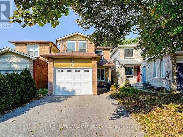 77 GREENBELT CRESCENT Richmond Hill  Ontario