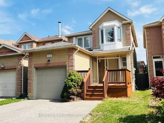 189 GAILCREST CIRCLE Vaughan  Ontario