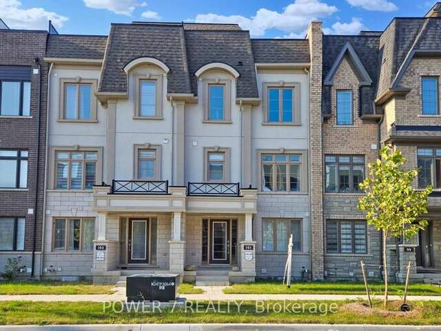 101 WILLIAM SHEARN CRESCENT Markham Ontario