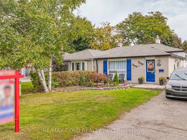 27 ALGONQUIN BOULEVARD Brampton Ontario