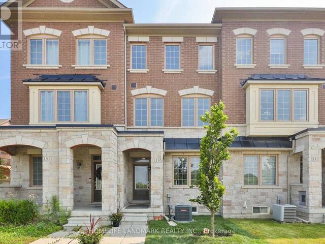 153 RUSTLE WOODS AVENUE Markham Ontario