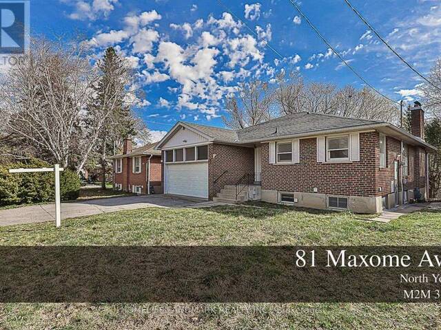 81 MAXOME AVENUE Toronto Ontario