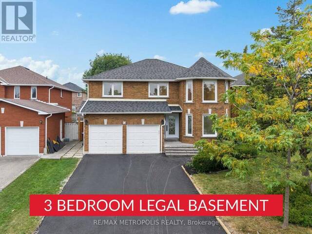 13 HEDGEROW AVENUE Brampton Ontario