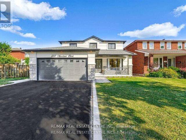 550 MEADOWS BOULEVARD Mississauga Ontario